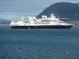 Spitzbergen - Longyearbarden Silver Explorer Anchored