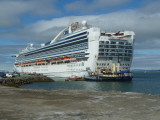 Spitzbergen - Longyearbarden Grand Princess Docked