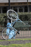 A way to park a bike!