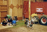 We slept in this barn, owned by a couple from Friesland, the Netherlands.