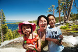 On top of Eagle Falls, Lake Tahoe