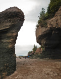 Dwarfed by Boulders