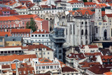 Elevador de Santa Justa and Convento do Carmo