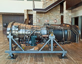 A Concorde jet engine