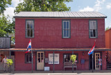 A  commercial building