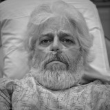 George Lottermoser (self portrait) a few hours after his heart attack