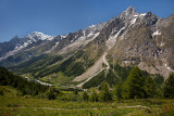 Rifugio Bertone-Lavachey: Val Ferret and Mont Blanc Chain