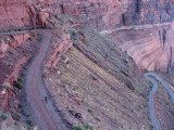 Me flying down Shafer Road