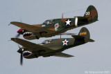 P-40s over Geneseo
