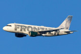 1/16/2012  Frontier Airlines Airbus A319-111 Jack the Snowshoe Hare N940FR