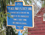 Peace and Plenty Sign