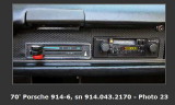 1970 Porsche 914-6 sn 914.043.2170 Heater Control Panel