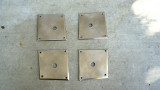 914-6 GT Stainless-Steel Front Hood Pin Plates - Photo 1