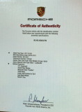 1971 Porsche 914-6 sn 914.143.0170 20120722 - Certificate of Authenticity