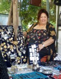 Stall holder, San Telmo Market