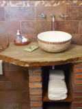 Our Inca bathroom