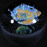 Blasted Spiral Galaxy Size: 2.08 Price: SOLD