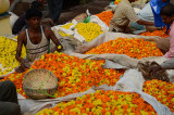 Malik ghat flower market.Kulkata