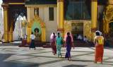 Shwedagon pagoda.Yangon