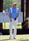 Ricky Barnes on the green at the 93rd PGA Championship