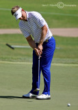 Luke Donald on the green at the 93rd PGA Championship
