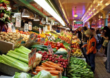 Fresh produce in the Pike Market