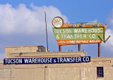 Tucson Warehouse and Transfer Co. as seen from Stone near downtown Tucson