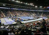 Gwinnett Arena in Duluth, Georgia; site of the 2012 NCAA Womens Gymnastics Championships