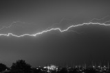 Lightning Strike In Nykbing Falster, Denmark