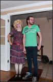 Creepy Doll and Hipster