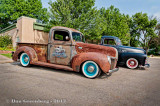 1940 Ford and 1950 Chevy Pickups