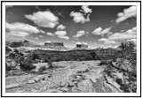 Monitor and Merrimac buttes_mono