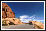 Arches National Park road