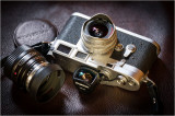 Leica M3 with Voightlnder lenses