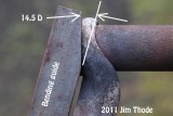 After bending