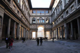 The Center of the Uffizi Museum