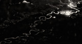 Winding river - aerial