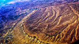 Mountain and river - aerial