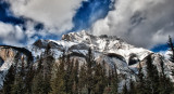 Cascade Mountain seen from Cascade Pond, Banff