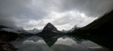 Grinnel Peak on a Cloudy Day