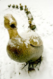 Make Way for Ducklings, Public Garden (Snow, Vertical)