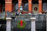 Wreaths on the Massachusetts State House