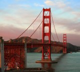 Golden Gate Bridge Sunset