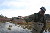 Guide Greg Falls with Bow