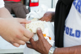 JOHN PARRA'S FOUNDATION AND NLM GIVE FOOD TO THE HOMELESS!! on 04-25-12