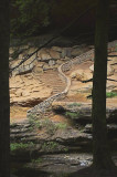 Steps going up.....or down from Old Mans Cave.