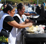 Making Tlayudas