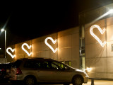 Hearts at the mall