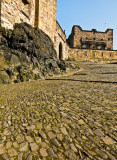 Middle court looking toward upper court