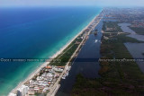 2011 - coastline from Dania Beach to Hollywood and beyond landscape aerial stock photo